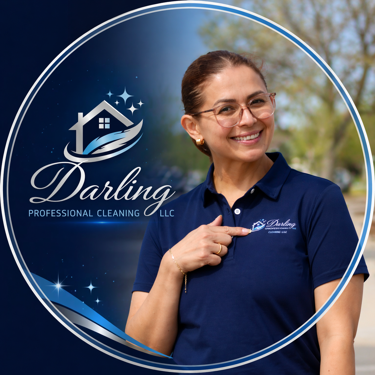 Friendly Darling Professional Cleaning team member